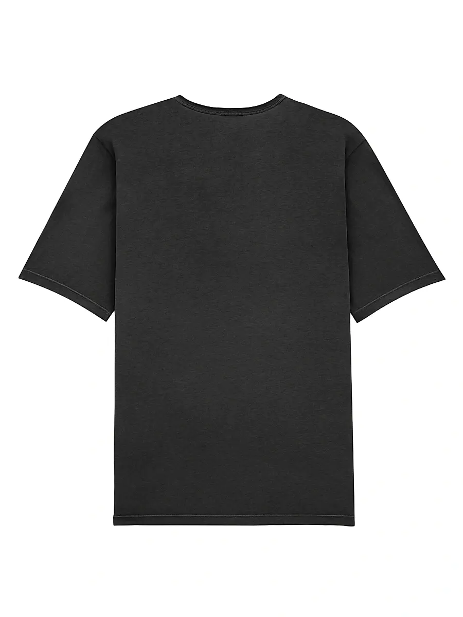 Saint Laurent Men's T-Shirt - Noir Blanchi | Thumbnail 2 Saint Laurent Men's T-Shirt - Noir Blanchi | Thumbnail 2