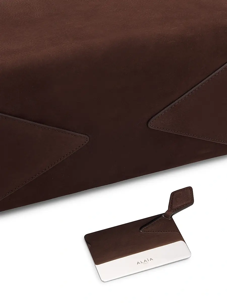 Alaïa Women's Le Bouledogue Nubuck Shoulder Bag | Thumbnail 5