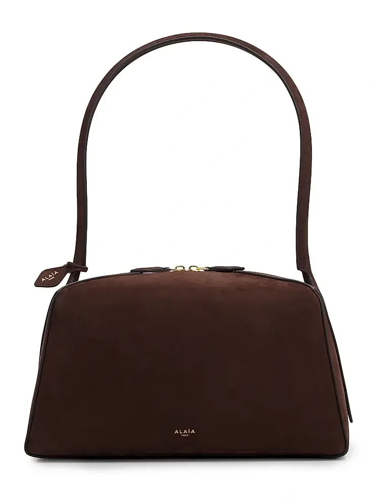 Women's Le Bouledogue Nubuck Shoulder Bag Women's Le Bouledogue Nubuck Shoulder Bag