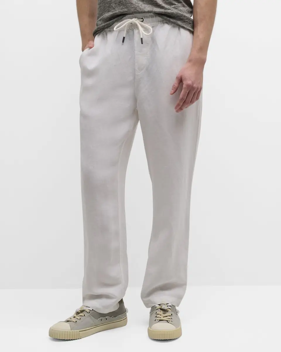 Onia Men's Air Linen Pull-On Pants | Thumbnail 4 Onia Men's Air Linen Pull-On Pants | Thumbnail 4