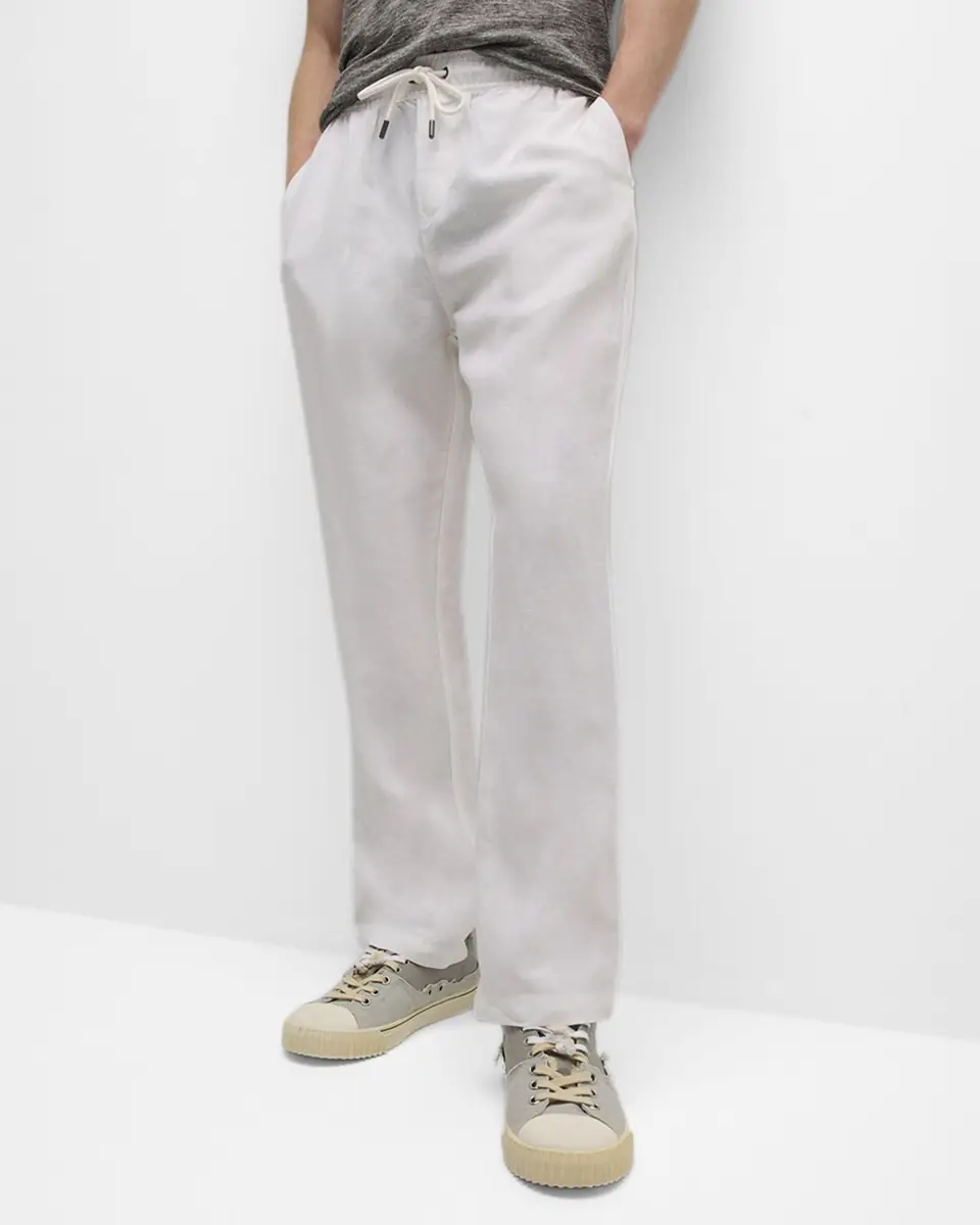 Onia Men's Air Linen Pull-On Pants | Thumbnail 6 Onia Men's Air Linen Pull-On Pants | Thumbnail 6