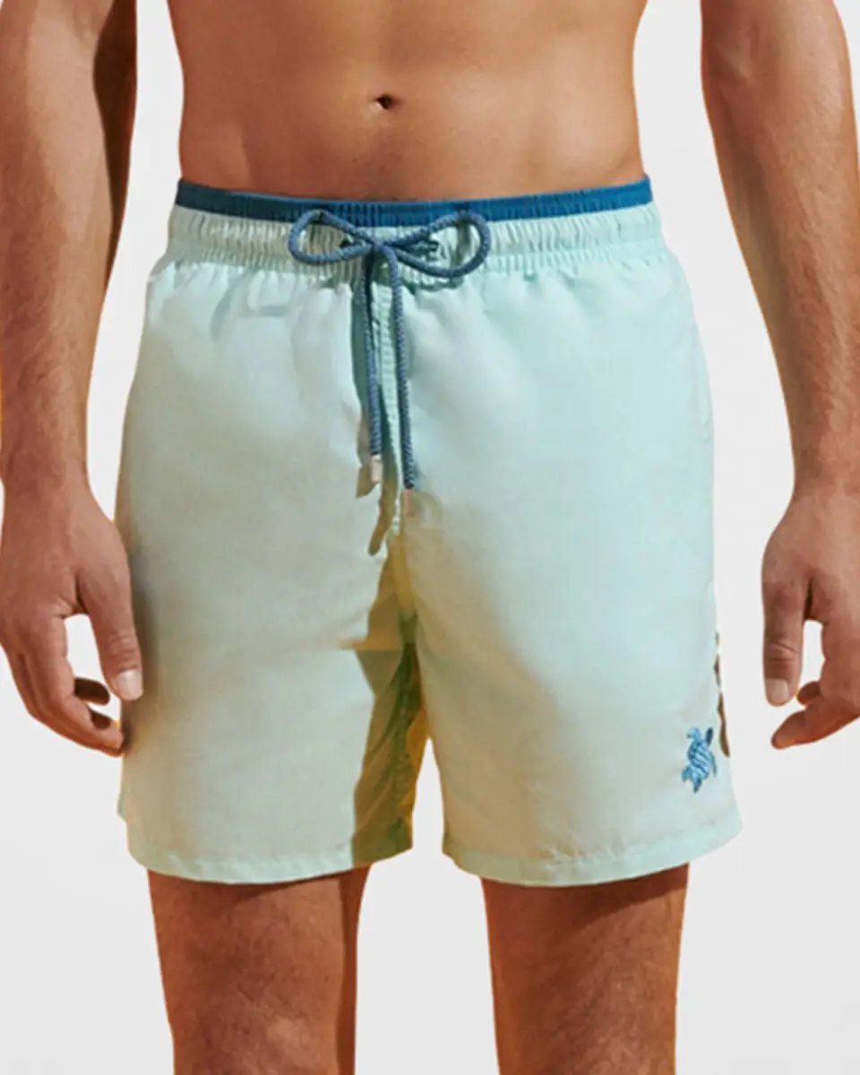 Vilebrequin Men's Les Unis Bicolor Swim Trunks | Thumbnail 2 Vilebrequin Men's Les Unis Bicolor Swim Trunks | Thumbnail 2