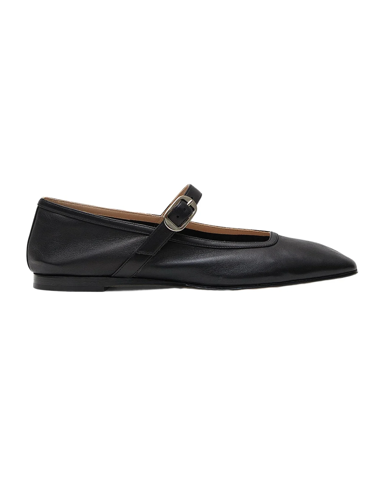 Leather Mary Jane Ballerina Flats Leather Mary Jane Ballerina Flats