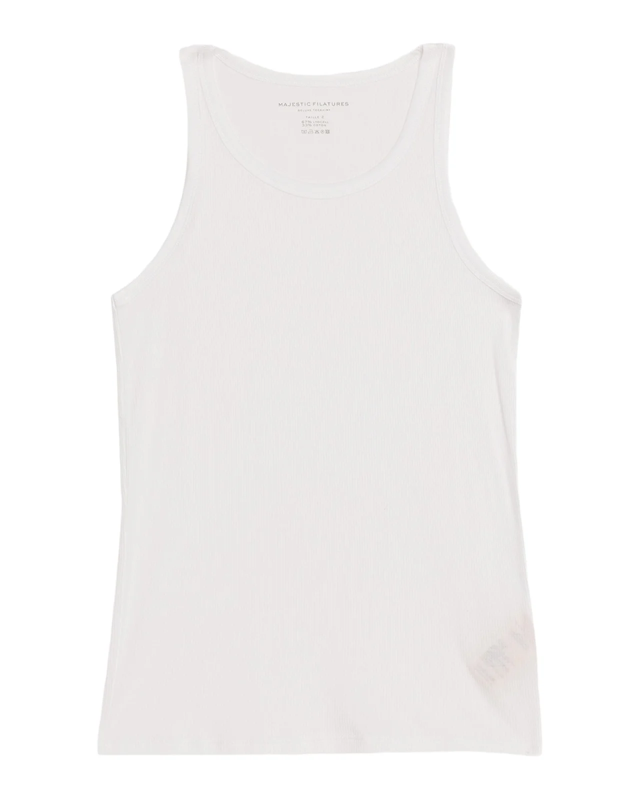 MAJESTIC FILATURES Lyocell Cotton Baby Ribbed Tank