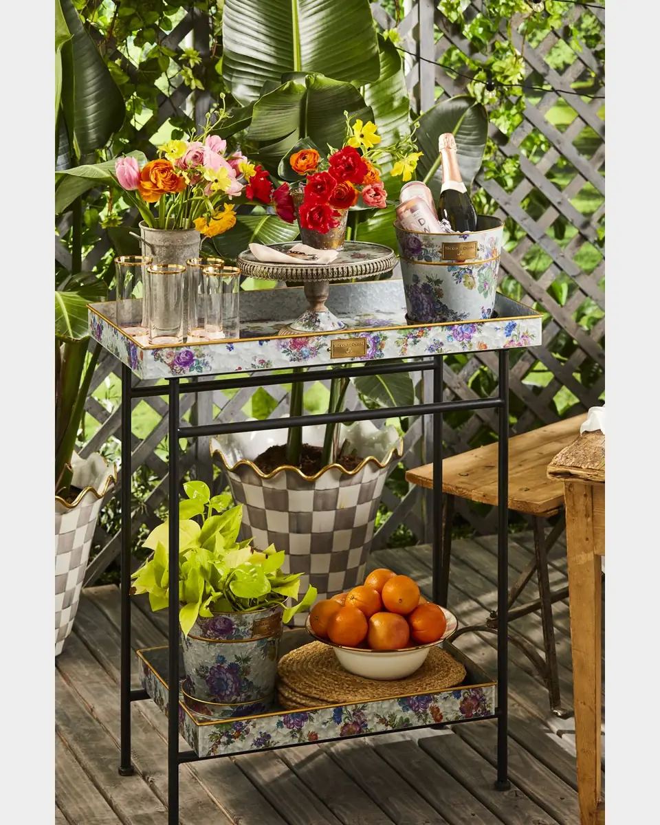 MacKenzie-Childs Rosy Check Enamel Serving Bowl | Thumbnail 6 MacKenzie-Childs Rosy Check Enamel Serving Bowl | Thumbnail 6
