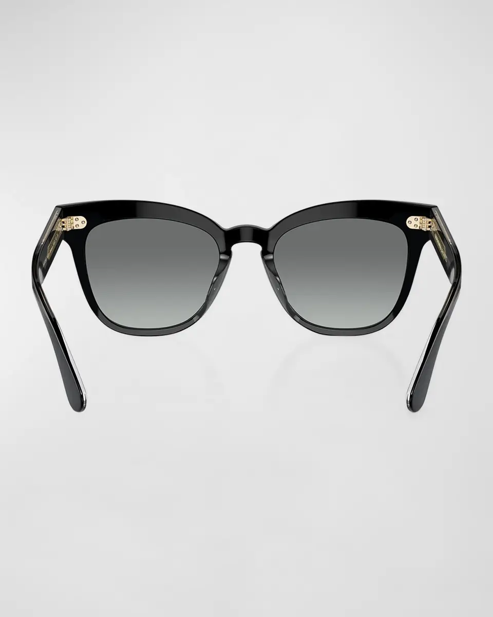 Oliver Peoples Beveled Acetate Butterfly Sunglasses | Thumbnail 4