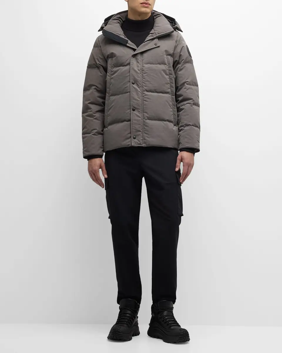 Canada Goose Men's Coated Wyndham Black Label Parka | Thumbnail 2 Canada Goose Men's Coated Wyndham Black Label Parka | Thumbnail 2