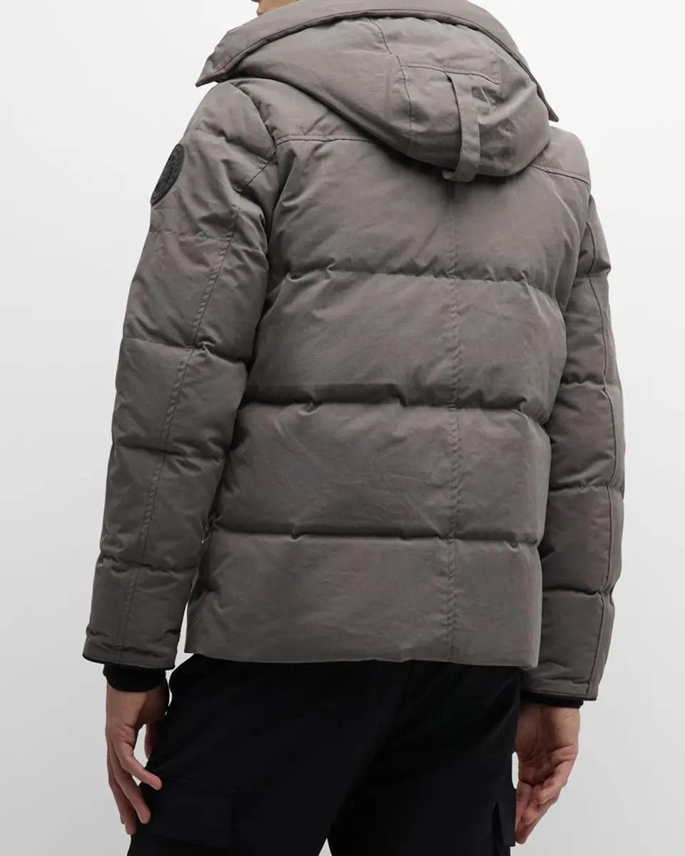 Canada Goose Men's Coated Wyndham Black Label Parka | Thumbnail 3 Canada Goose Men's Coated Wyndham Black Label Parka | Thumbnail 3