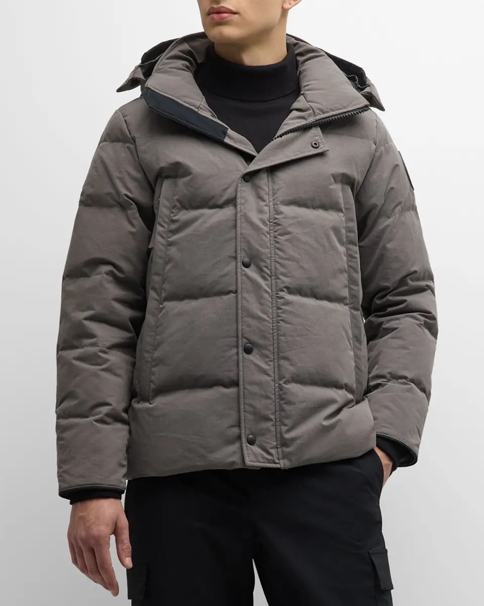 Canada Goose Men's Coated Wyndham Black Label Parka | Thumbnail 4 Canada Goose Men's Coated Wyndham Black Label Parka | Thumbnail 4