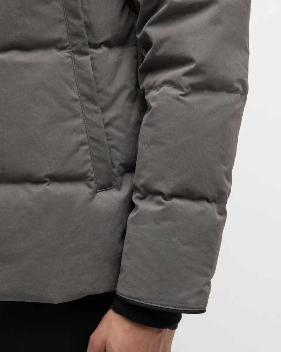 Canada Goose Men's Coated Wyndham Black Label Parka | Thumbnail 5 Canada Goose Men's Coated Wyndham Black Label Parka | Thumbnail 5