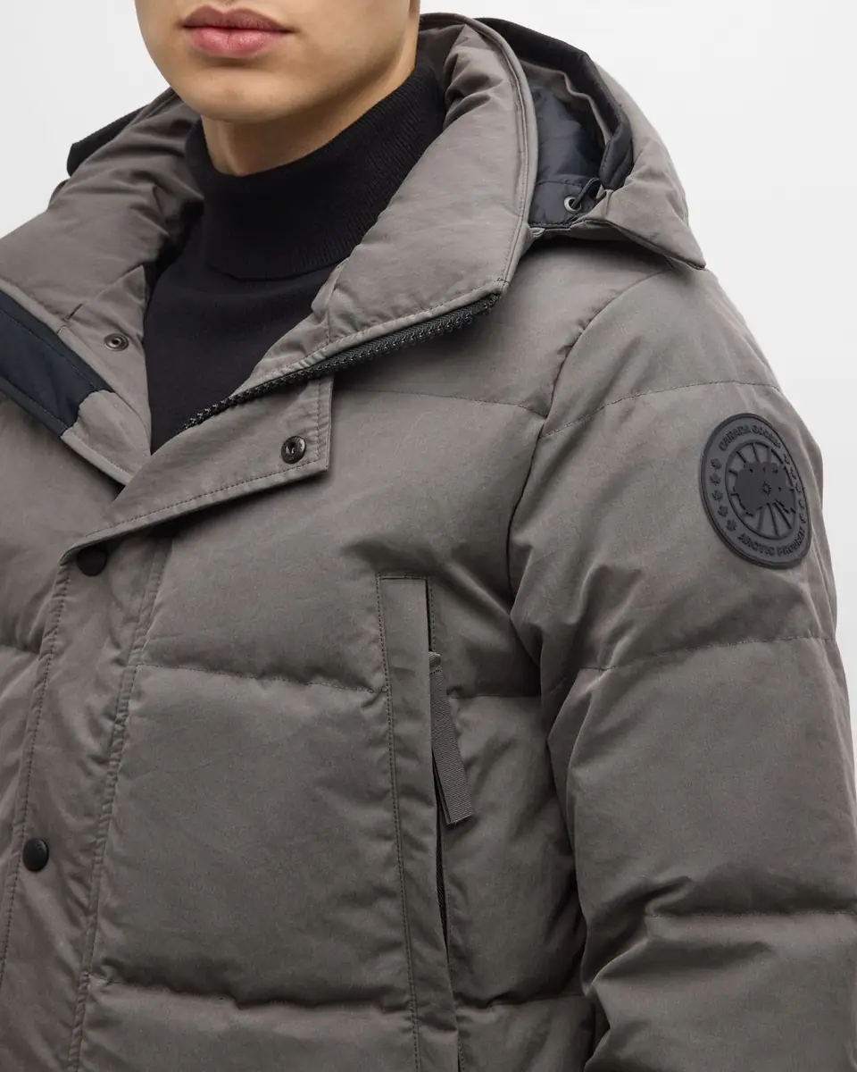 Canada Goose Men's Coated Wyndham Black Label Parka | Thumbnail 6 Canada Goose Men's Coated Wyndham Black Label Parka | Thumbnail 6