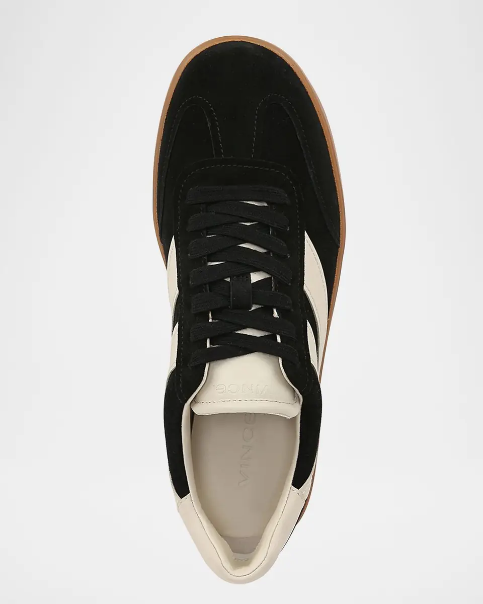 Vince Men's Oasis-M Suede and Leather Low-Top Sneakers | Thumbnail 5 Vince Men's Oasis-M Suede and Leather Low-Top Sneakers | Thumbnail 5