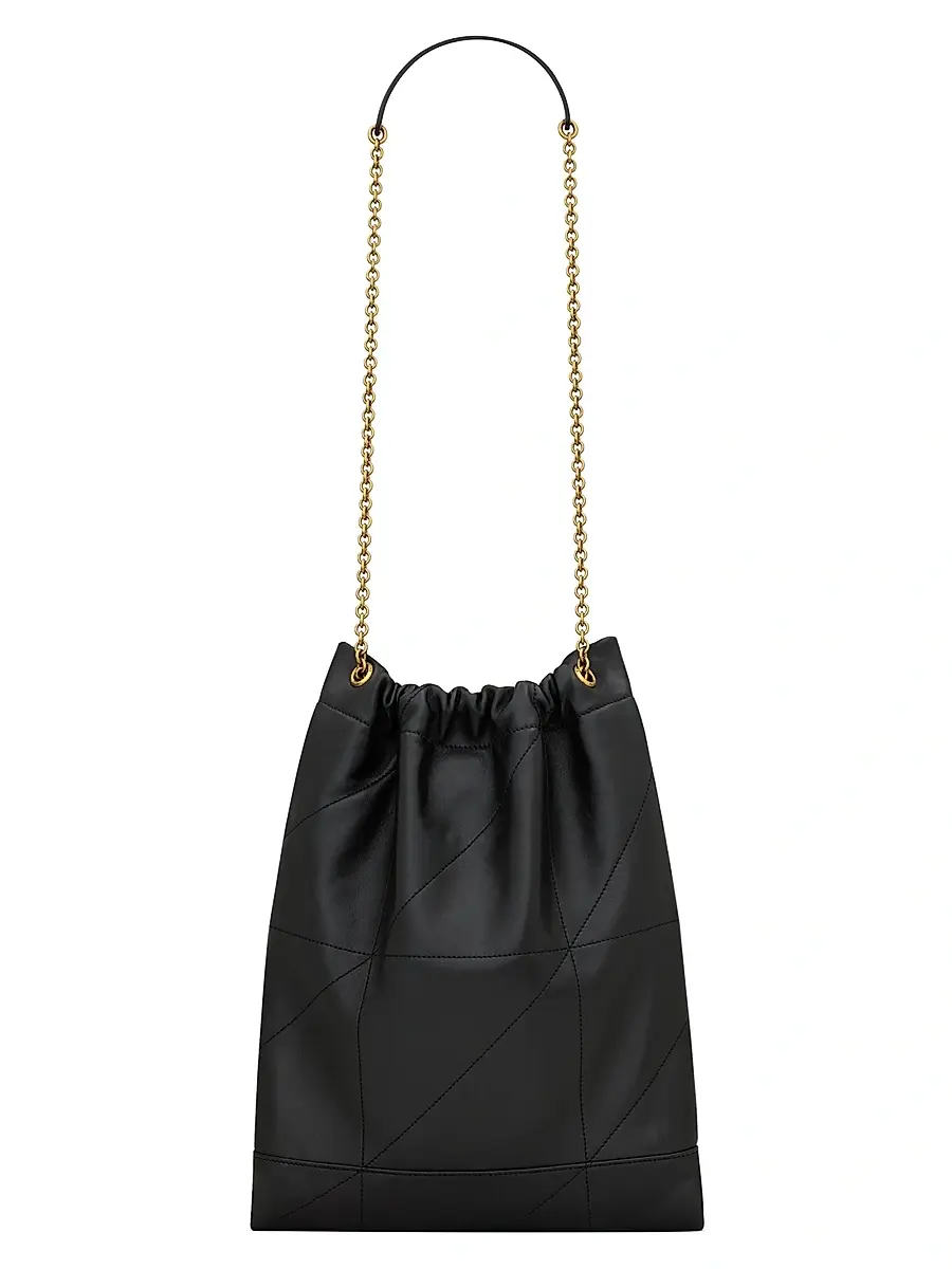 Saint Laurent Women's Jamie 4.3 Pochon in Lambskin Shoulder Bags - Black | Thumbnail 6 Saint Laurent Women's Jamie 4.3 Pochon in Lambskin Shoulder Bags - Black | Thumbnail 6
