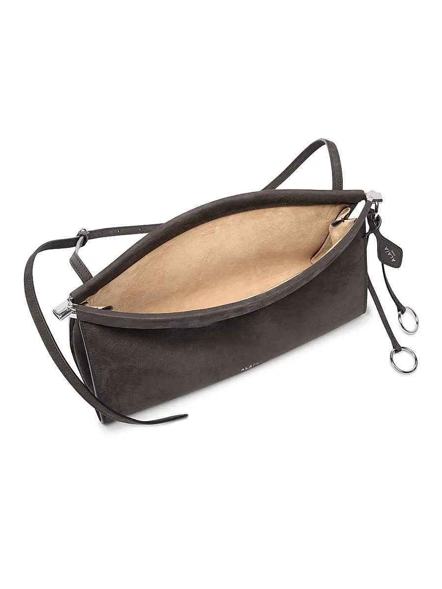 ALAÏA Women's Le Click Leather Shoulder Bag | Thumbnail 4 ALAÏA Women's Le Click Leather Shoulder Bag | Thumbnail 4