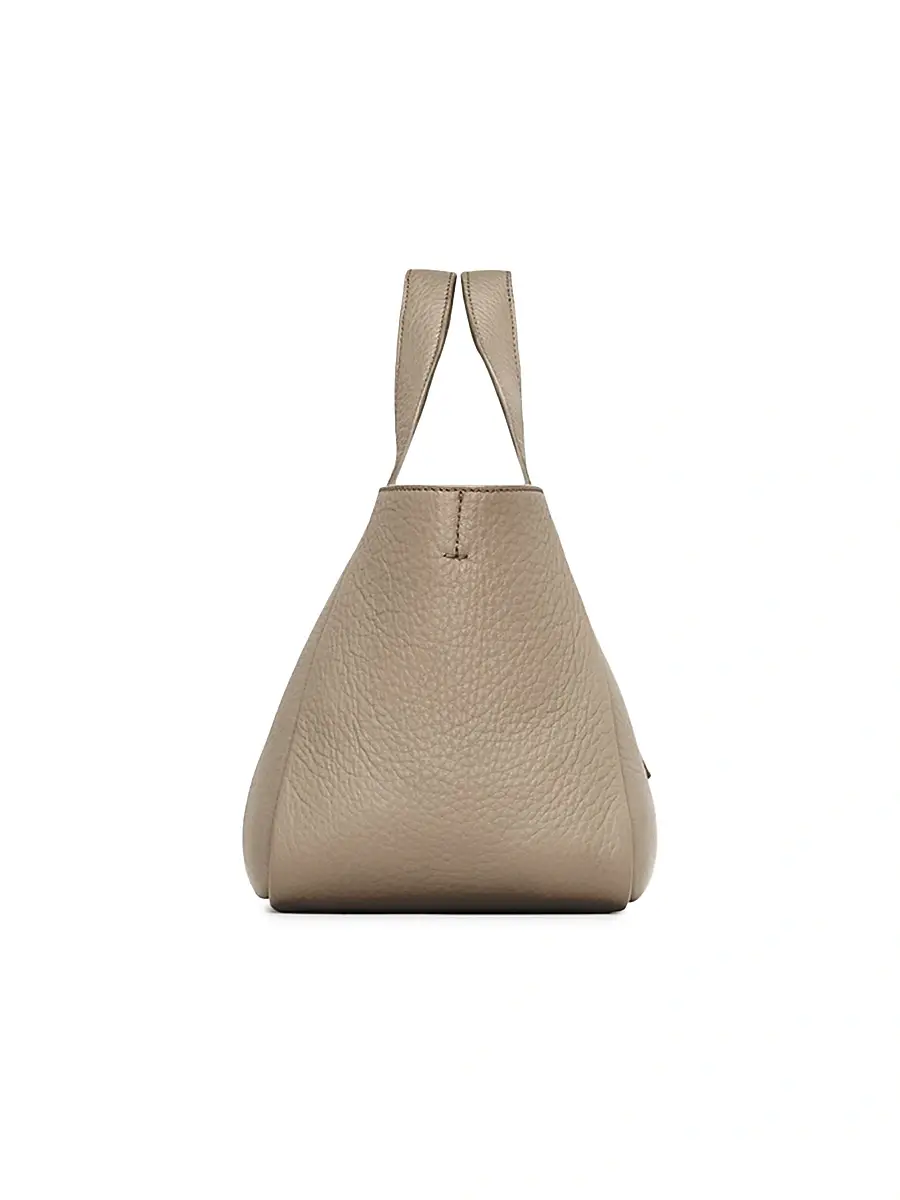Saint Laurent Women's Le 5 À 7 Baby Bea Top Handle Bag in Grained Leather | Thumbnail 2 Saint Laurent Women's Le 5 À 7 Baby Bea Top Handle Bag in Grained Leather | Thumbnail 2