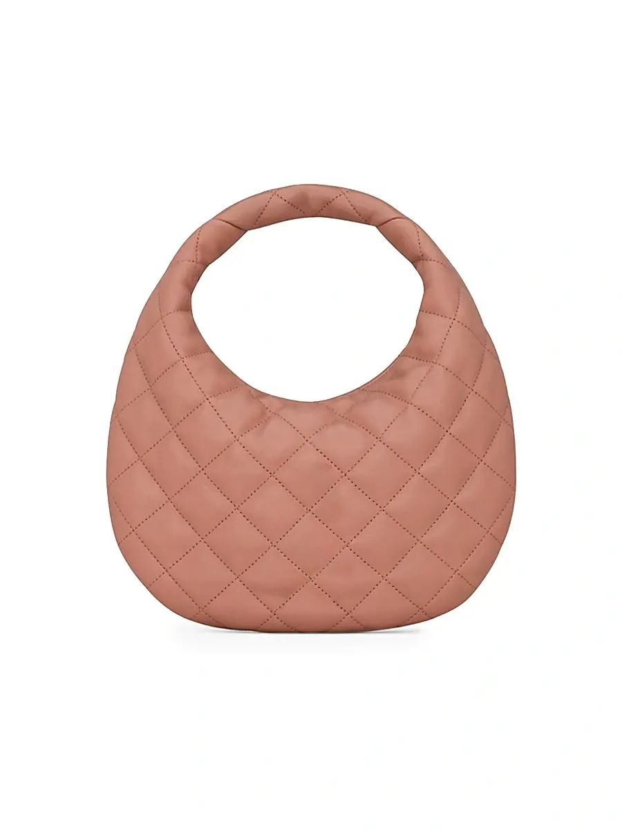 Saint Laurent Women's Icarino Top Handle Bag in Quilted Nappa - Hortensia | Thumbnail 2