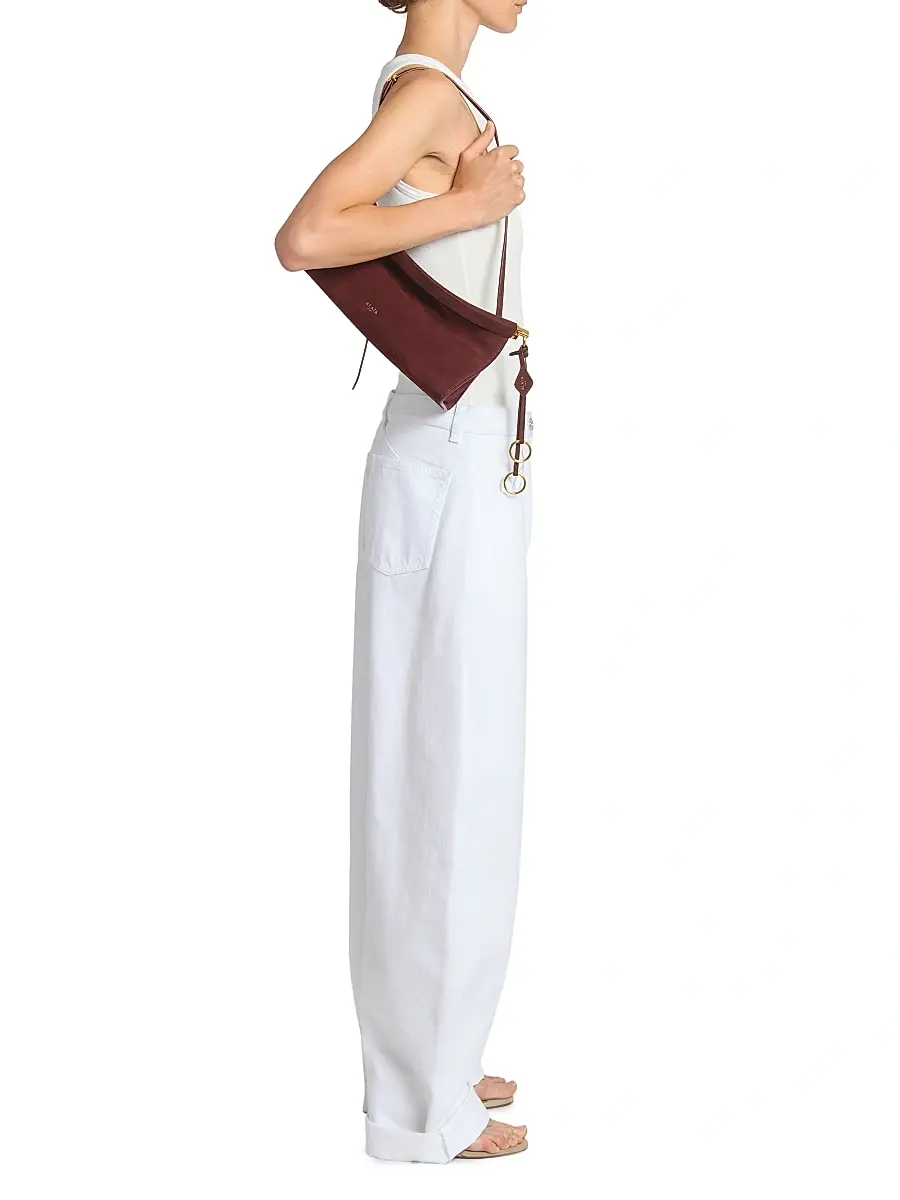 Alaïa Women's Le Click Leather Shoulder Bag | Thumbnail 2
