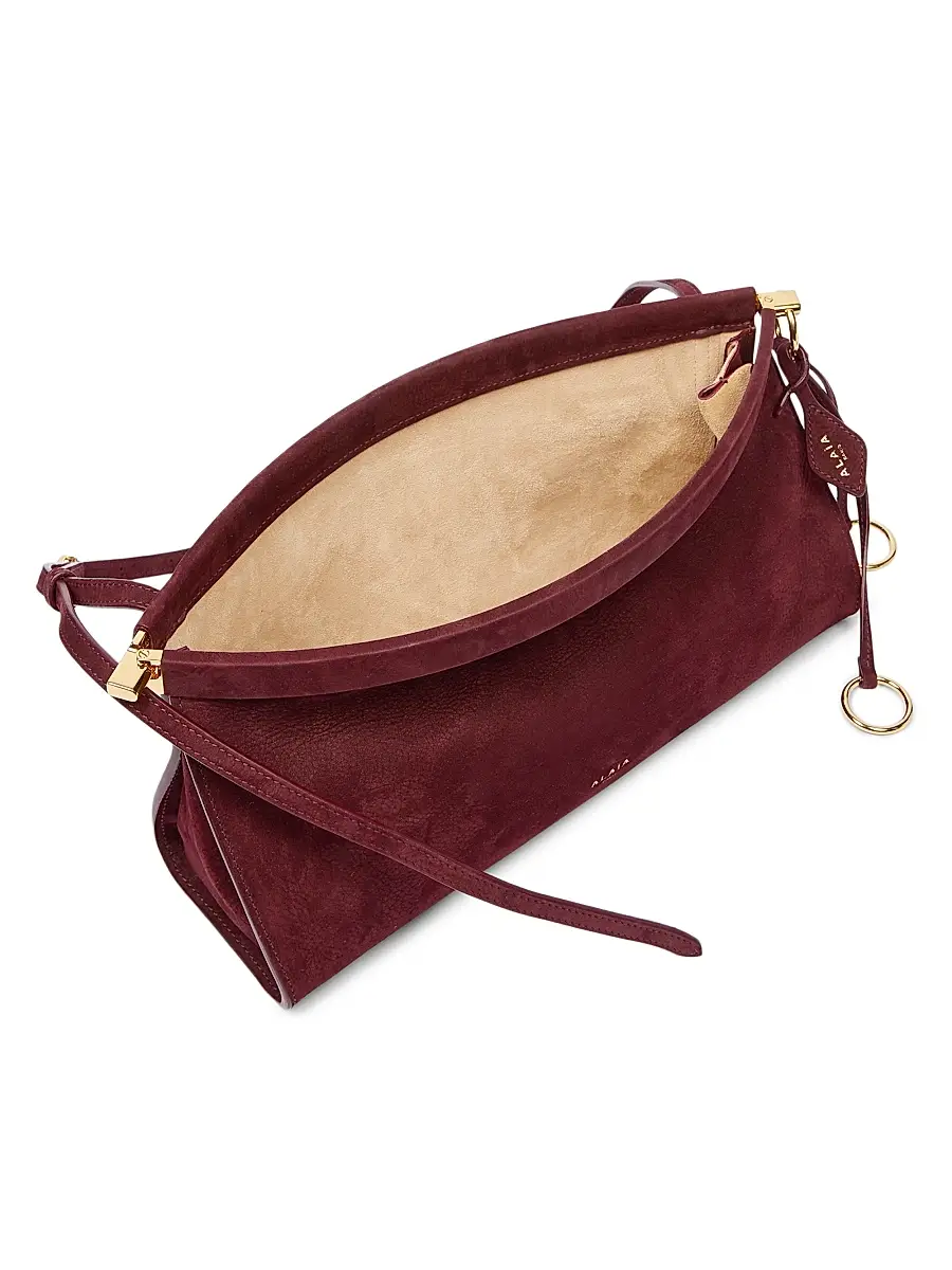 Alaïa Women's Le Click Leather Shoulder Bag | Thumbnail 3