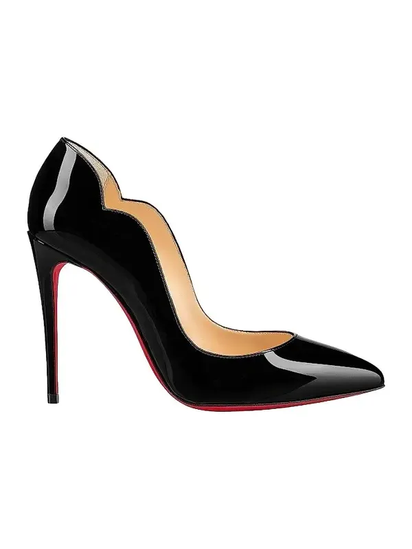 Women's Hot Chick 100MM Leather Pumps