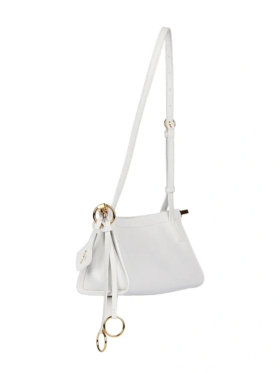 Alaïa Women's Le Click Leather Shoulder Bag | Thumbnail 4