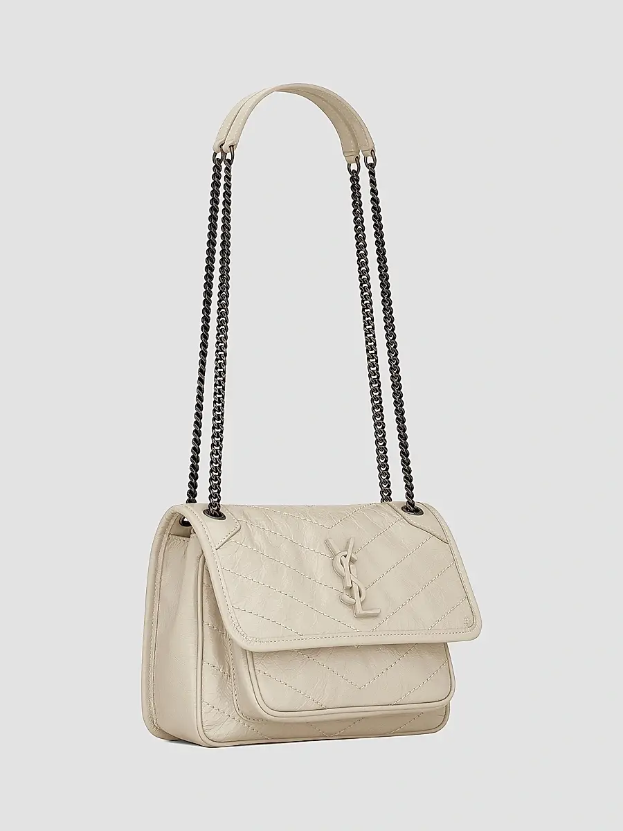 Saint Laurent Women's Niki Baby Shoulder Bag in Vintage Leather | Thumbnail 5 Saint Laurent Women's Niki Baby Shoulder Bag in Vintage Leather | Thumbnail 5