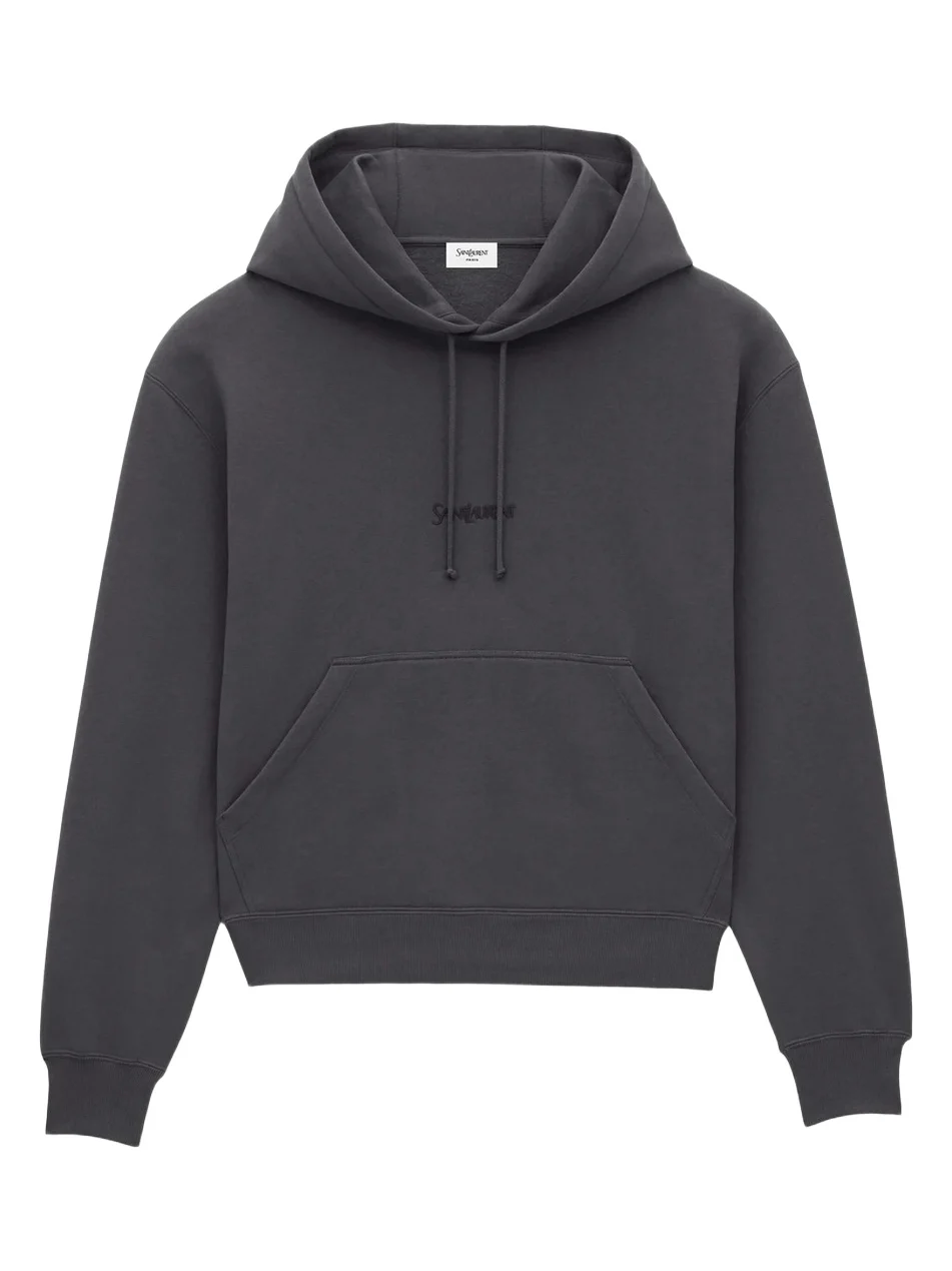Saint Laurent Men's Logo Hoodie