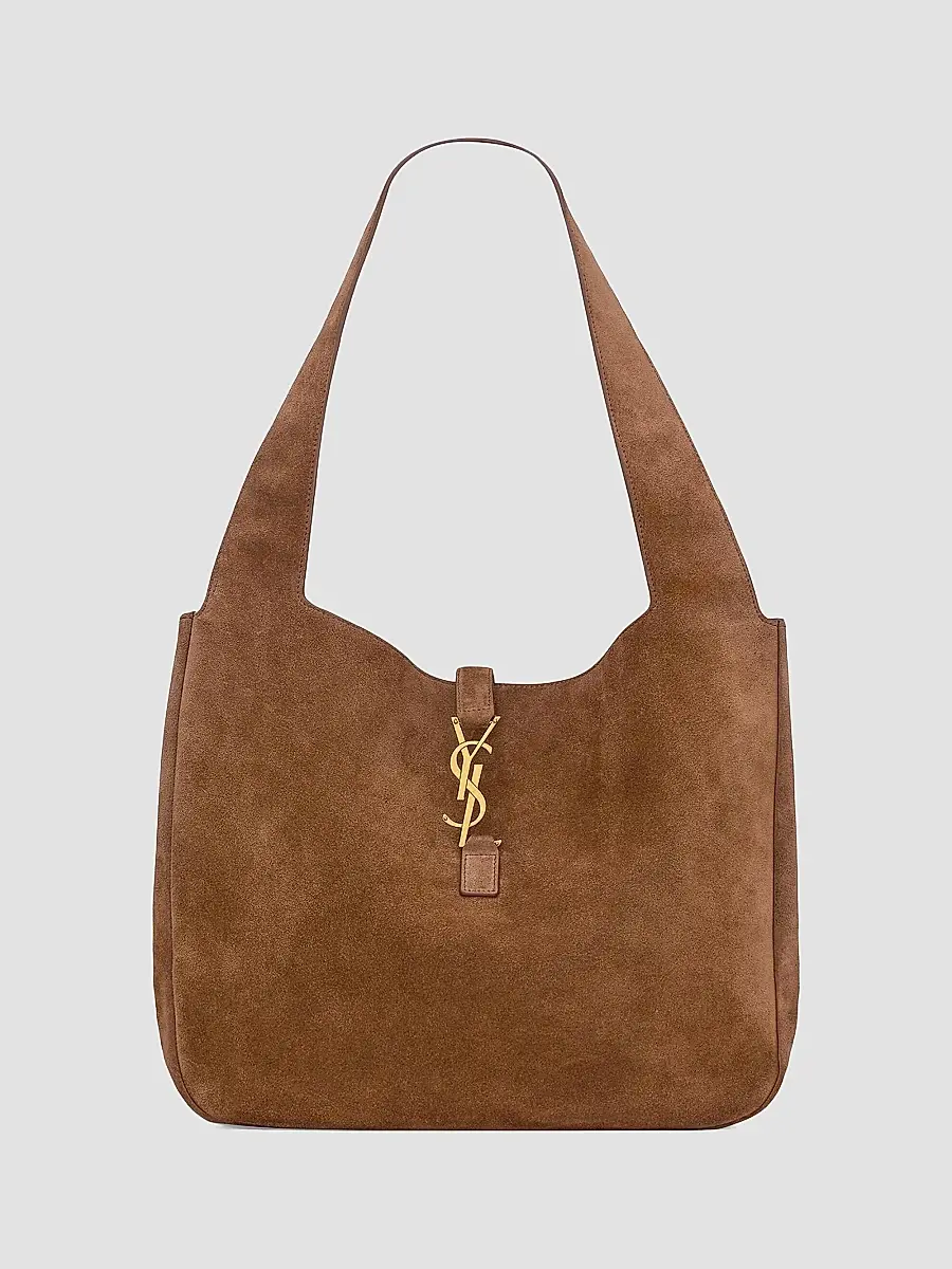 Saint Laurent Women's Le Bea in Suede Tote Bag | Thumbnail 4 Saint Laurent Women's Le Bea in Suede Tote Bag | Thumbnail 4
