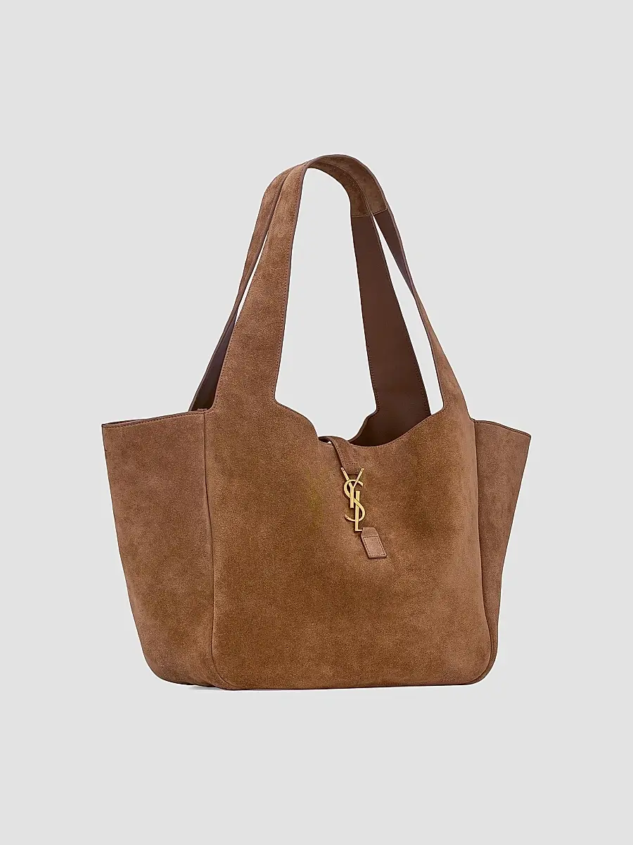 Saint Laurent Women's Le Bea in Suede Tote Bag | Thumbnail 6 Saint Laurent Women's Le Bea in Suede Tote Bag | Thumbnail 6