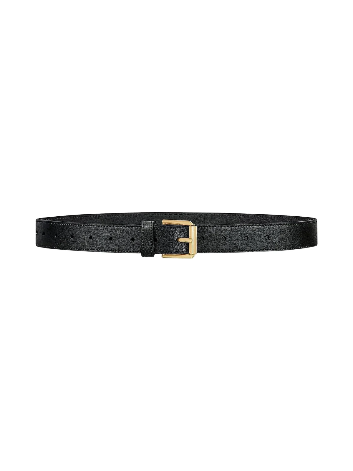 Women's Voyou Long Belt in Shiny Leather - Black Women's Voyou Long Belt in Shiny Leather - Black