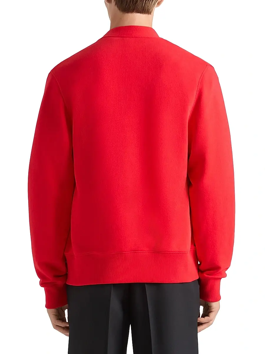 Givenchy Men's Cardigan in Cotton with Paris Gros Grain | Thumbnail 2 Givenchy Men's Cardigan in Cotton with Paris Gros Grain | Thumbnail 2