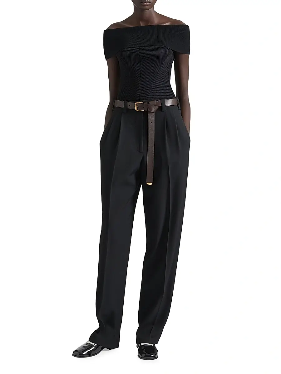 Givenchy Women's Voyou Long Belt in Shiny Leather | Thumbnail 2 Givenchy Women's Voyou Long Belt in Shiny Leather | Thumbnail 2