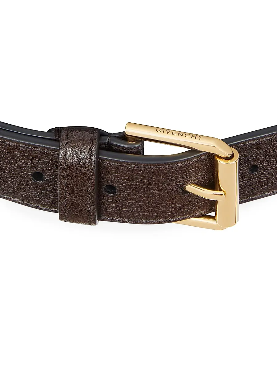 Givenchy Women's Voyou Long Belt in Shiny Leather | Thumbnail 4 Givenchy Women's Voyou Long Belt in Shiny Leather | Thumbnail 4