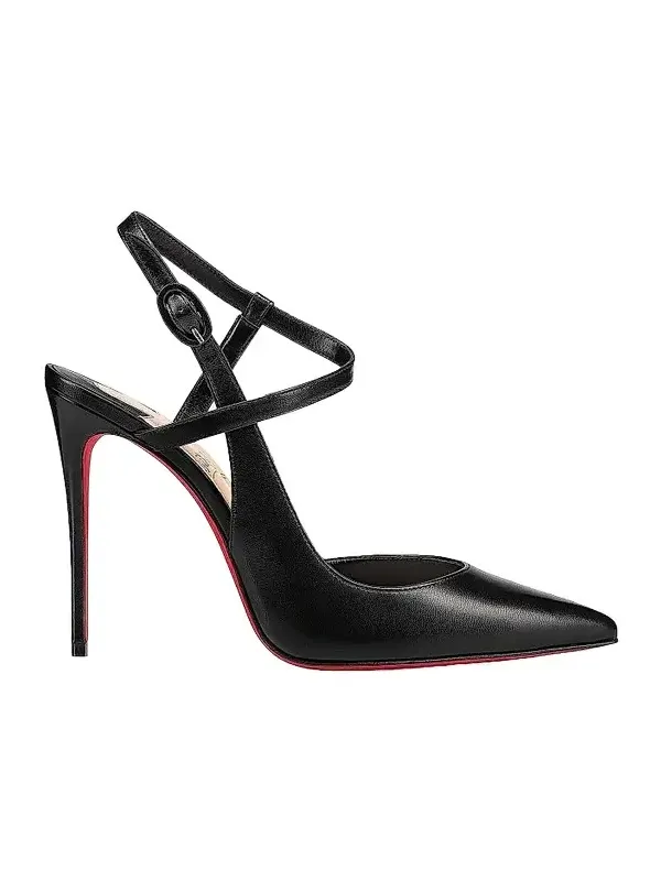 Women's Jenlove Leather 100MM Strappy Pumps