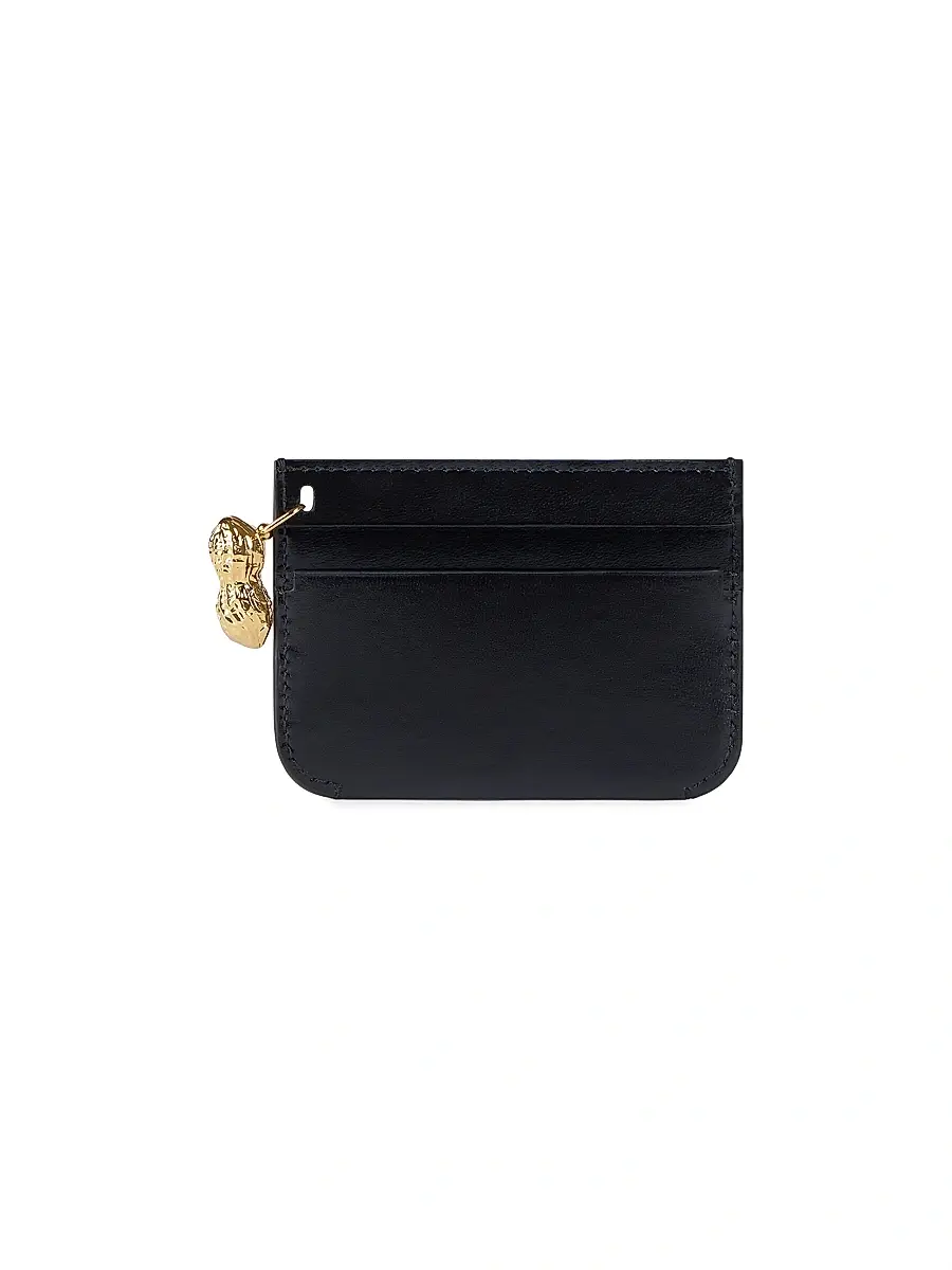 Givenchy Women's Lucky Charms Card Holder in Box Leather - Black | Thumbnail 2 Givenchy Women's Lucky Charms Card Holder in Box Leather - Black | Thumbnail 2