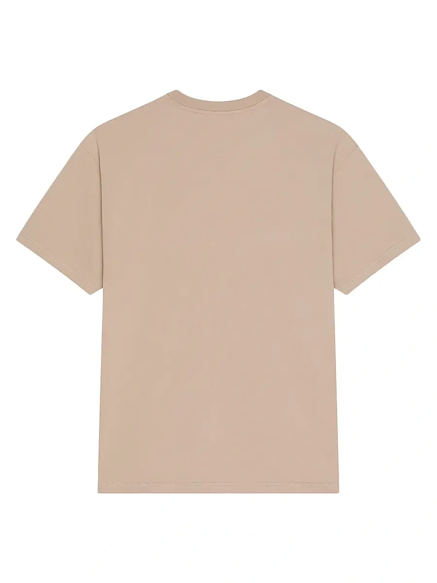 Givenchy Men's Paris T-Shirt in Cotton - Beige Black | Thumbnail 2 Givenchy Men's Paris T-Shirt in Cotton - Beige Black | Thumbnail 2