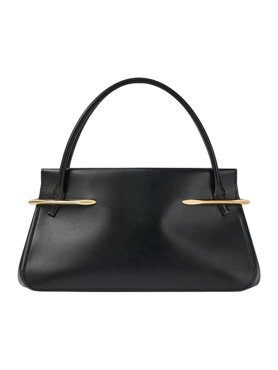 Givenchy Women's Medium Pinch Top Handle Bag in Leather - Black