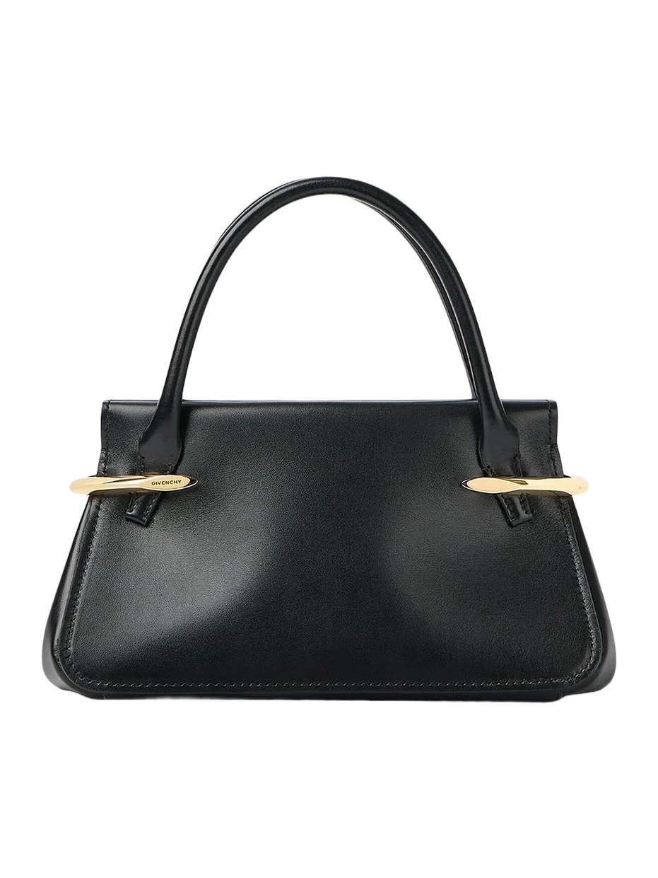 Givenchy Women's Mini Pinch Top Handle Bag in Leather - Black