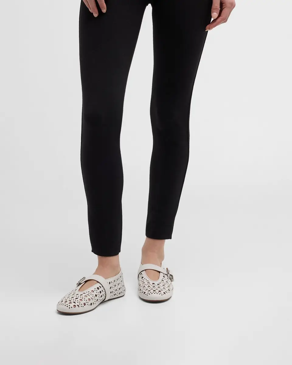 Alaïa Vienne Cutout Mary Jane Ballerina Flats | Thumbnail 2 Alaïa Vienne Cutout Mary Jane Ballerina Flats | Thumbnail 2
