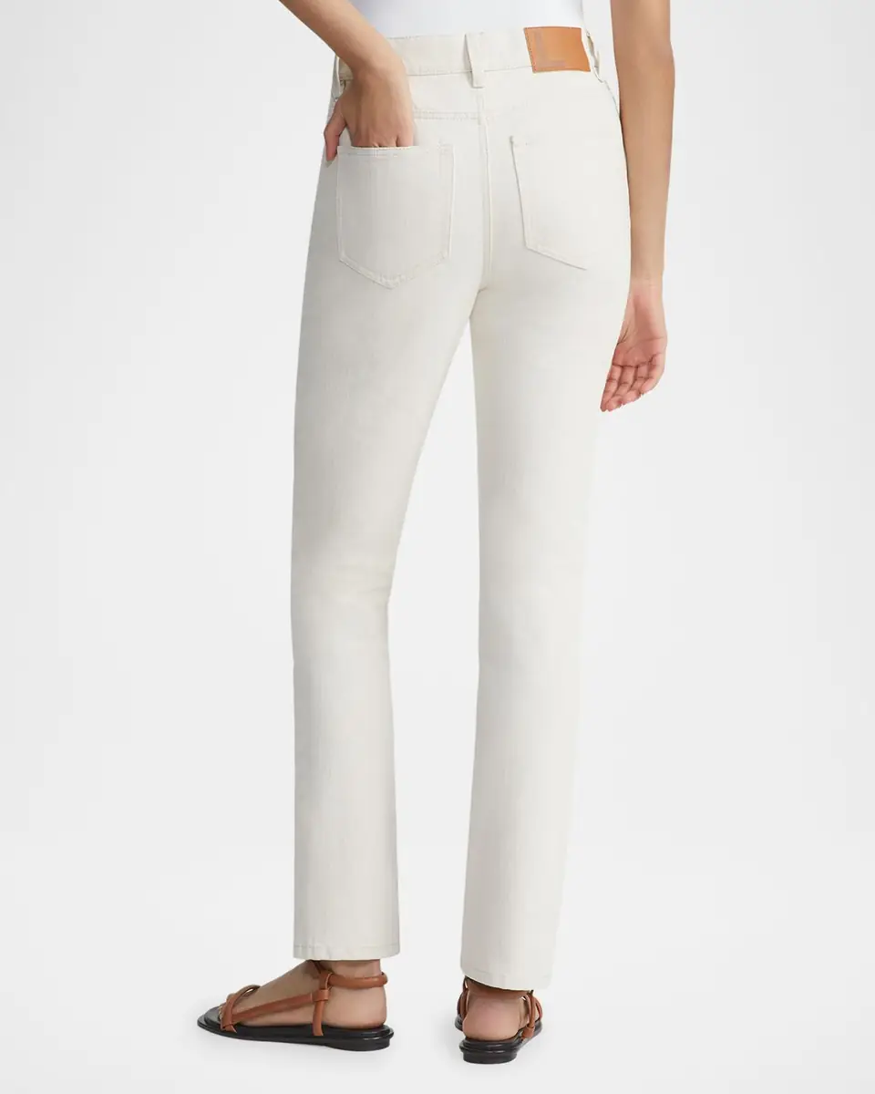 Lafayette 148 New York Cropped Straight-Leg Denim Jeans | Thumbnail 3 Lafayette 148 New York Cropped Straight-Leg Denim Jeans | Thumbnail 3