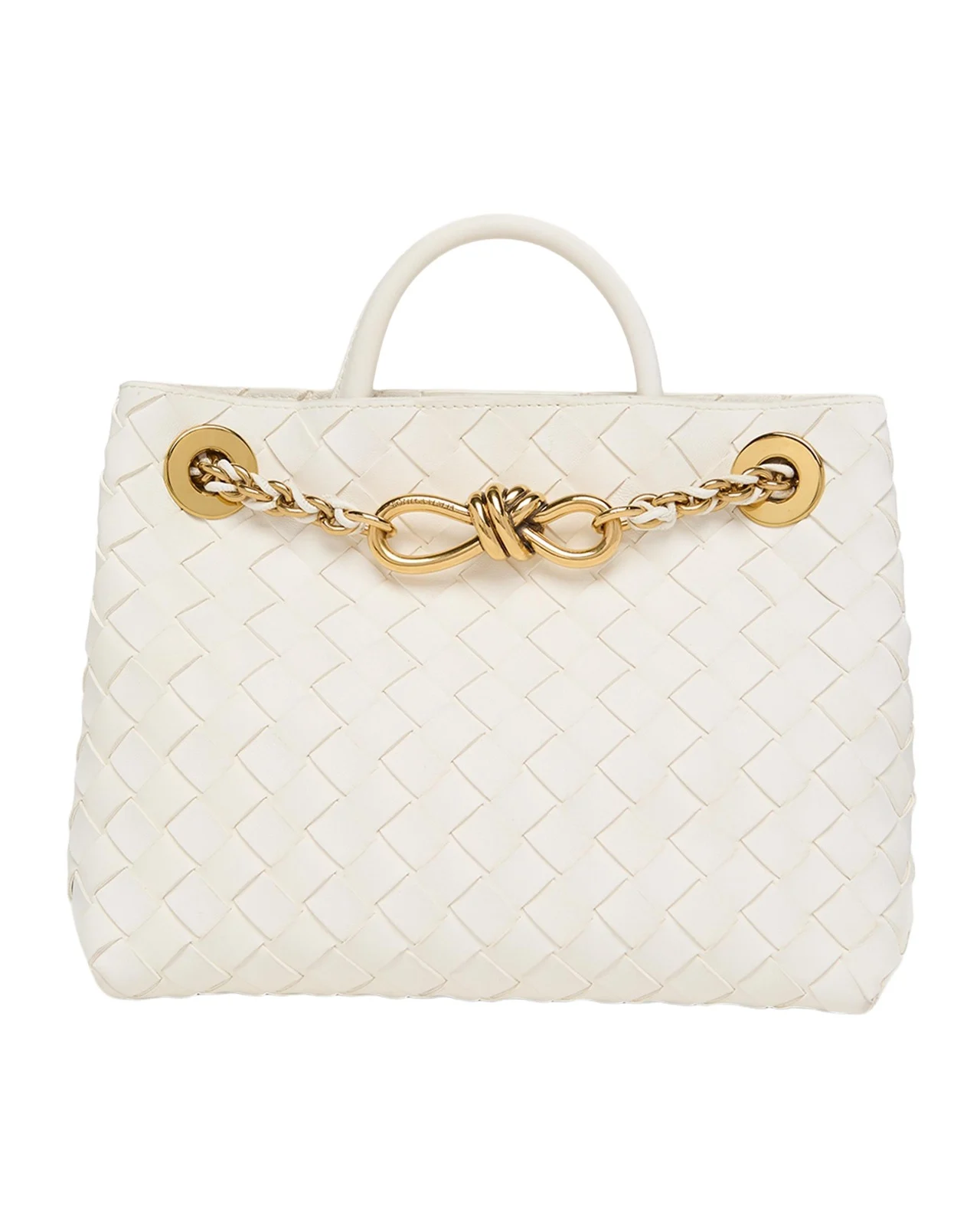 Bottega Veneta Small Andiamo Shoulder Bag with Chain Strap