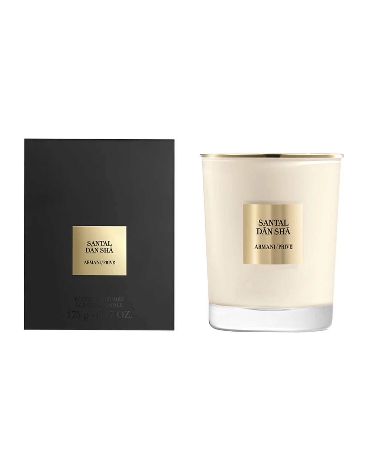 Armani Beauty Santal Dān Shā Candle, 175 g