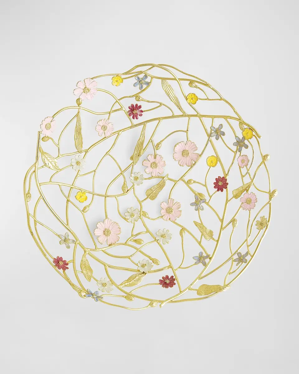 Michael Aram Wildflowers Centerpiece Bowl | Thumbnail 2