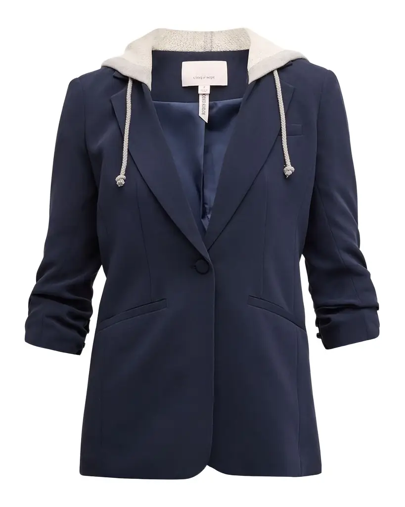 Cinq à Sept Hooded Khloe Jacket | Image 1 Cinq à Sept Hooded Khloe Jacket | Image 1