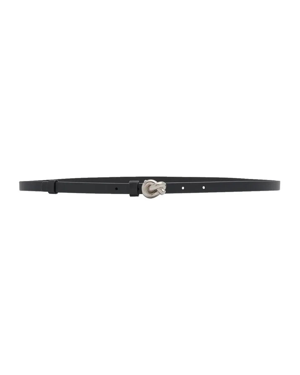Bottega Veneta Knot Buckle Leather Belt | Thumbnail 3