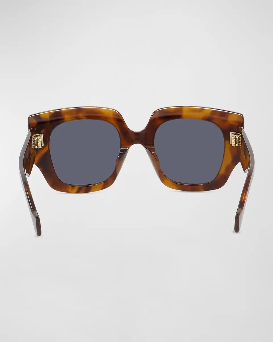 Loewe Anagram Acetate Square Sunglasses | Thumbnail 5 Loewe Anagram Acetate Square Sunglasses | Thumbnail 5
