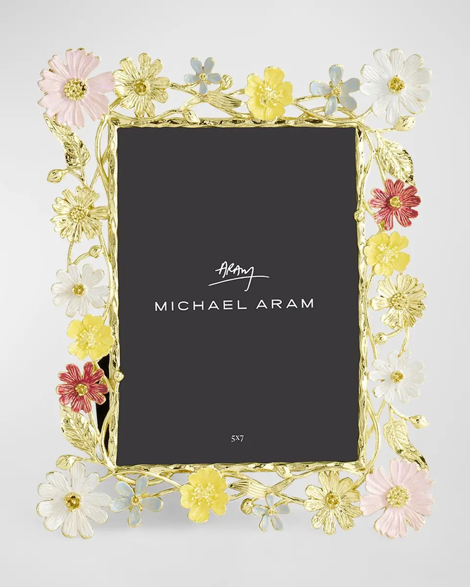 Michael Aram Wildflowers Picture Frame, 5" x 7" | Thumbnail 4