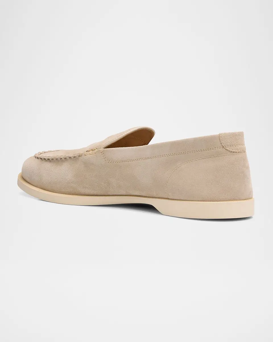 John Lobb Men's Pace Suede Loafers | Thumbnail 3 John Lobb Men's Pace Suede Loafers | Thumbnail 3
