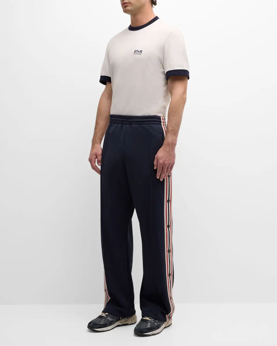Golden Goose Men's Star Wide-Leg Joggers | Thumbnail 2