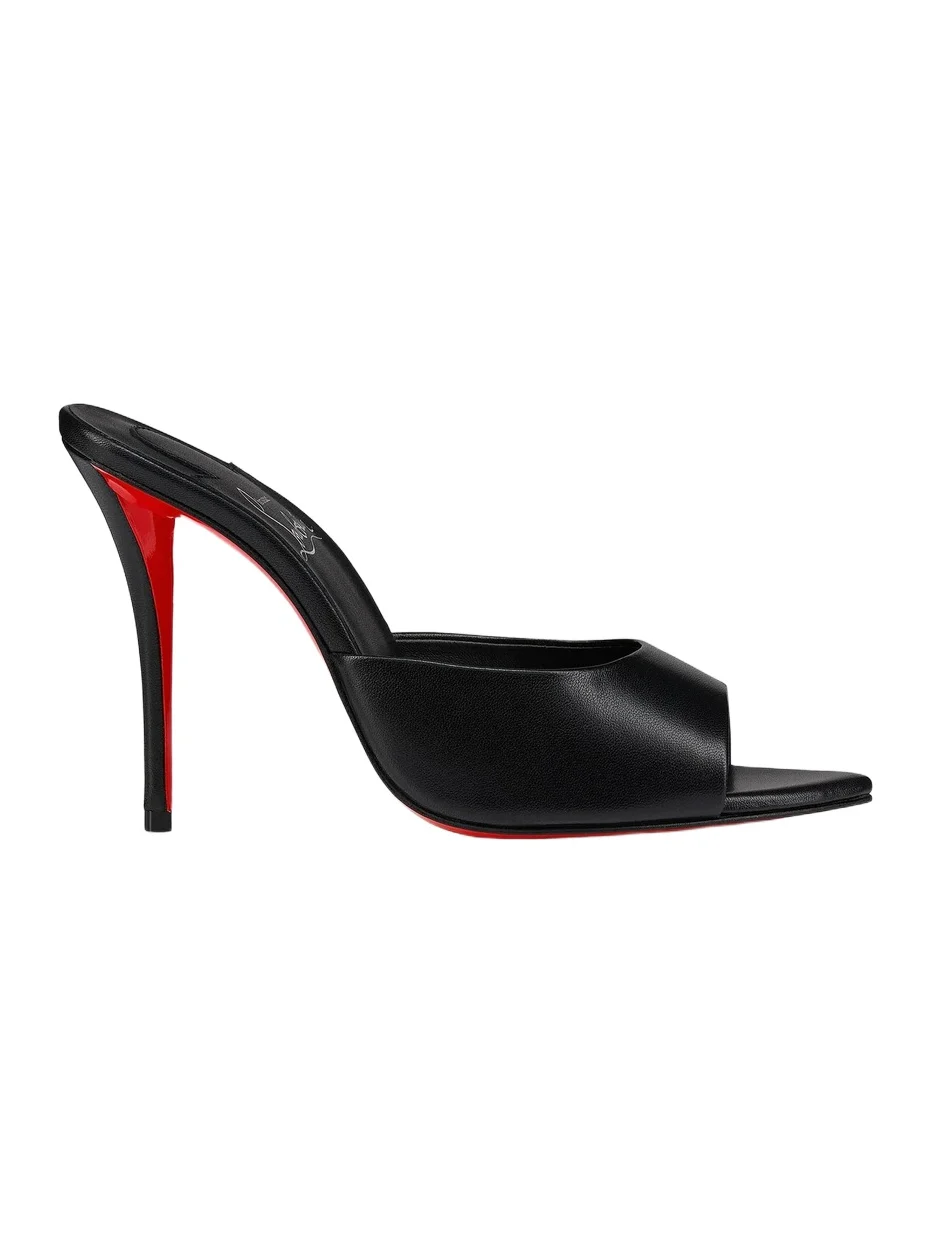Christian Louboutin Women's Miss Z 100MM Leather Mule Sandals