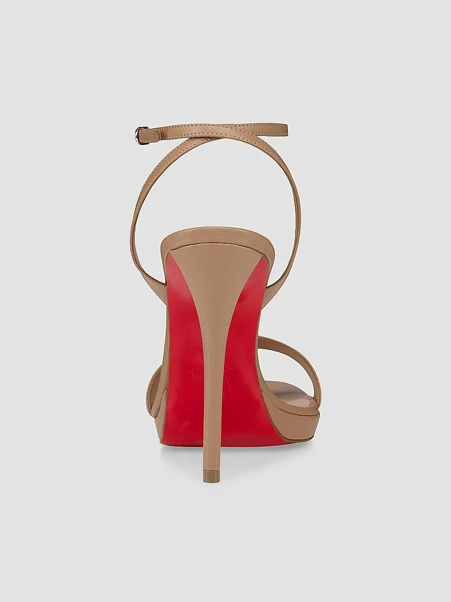 Christian Louboutin Women's Miss Z Queen 120MM Leather Sandals | Thumbnail 3 Christian Louboutin Women's Miss Z Queen 120MM Leather Sandals | Thumbnail 3